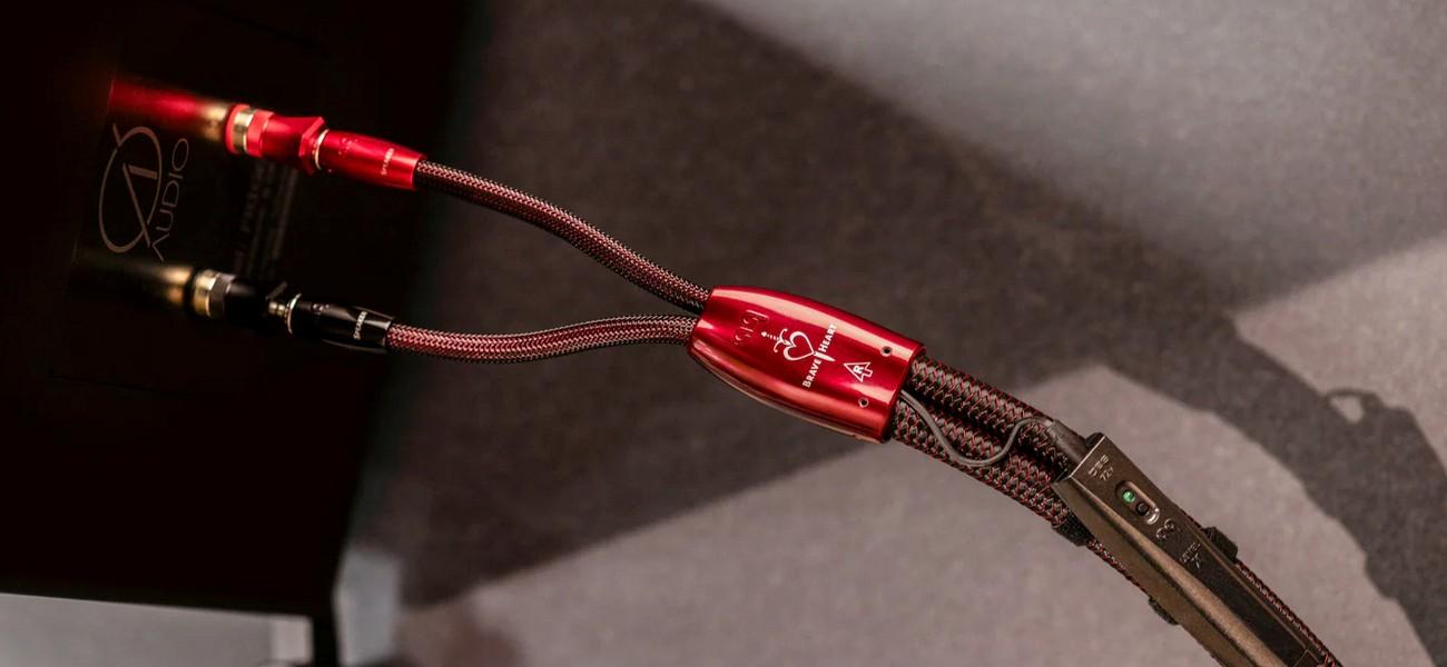 Audioquest Brave Heart bekötve